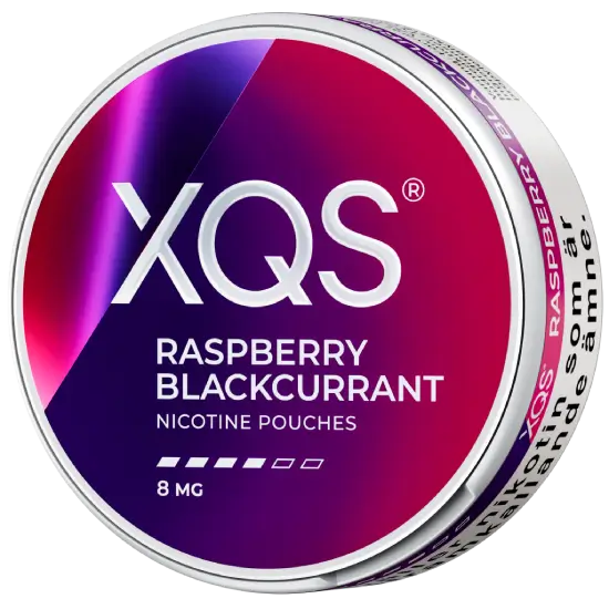 XQS Raspberry Blackcurrant Slim Strong