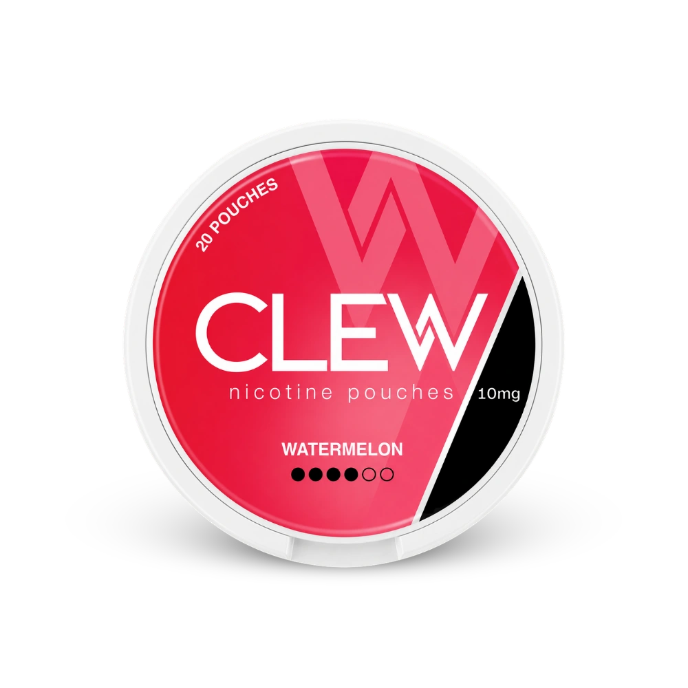 CLEW Watermelon 10mg – lata de sachês de nicotina