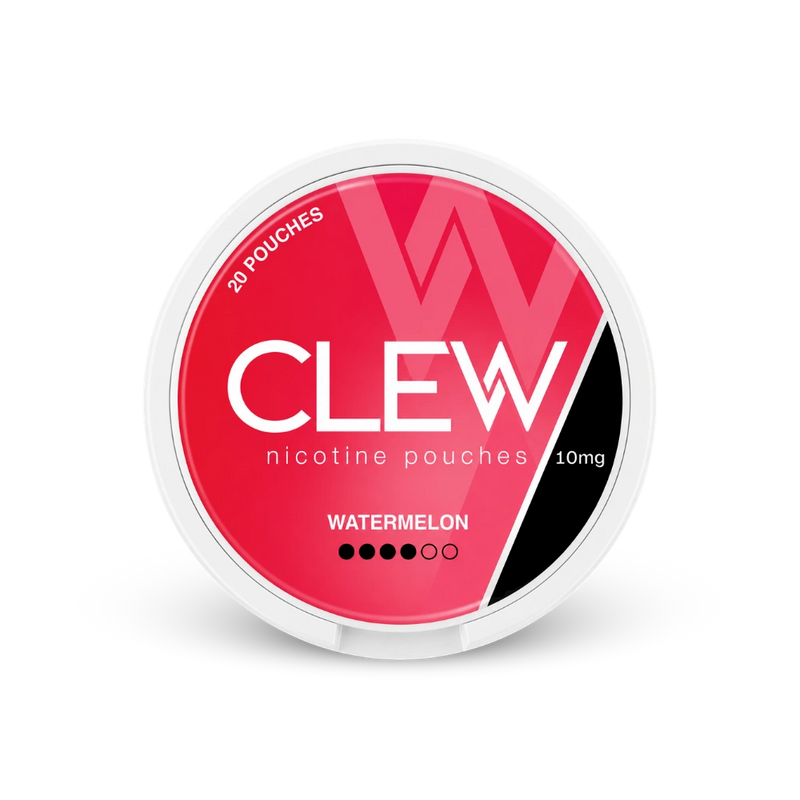 CLEW Watermelon 10mg – lata de sachês de nicotina