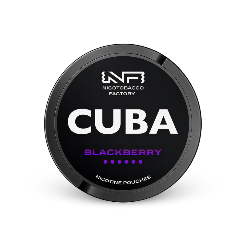 CUBA Blackberry – lata de nicotina em pó