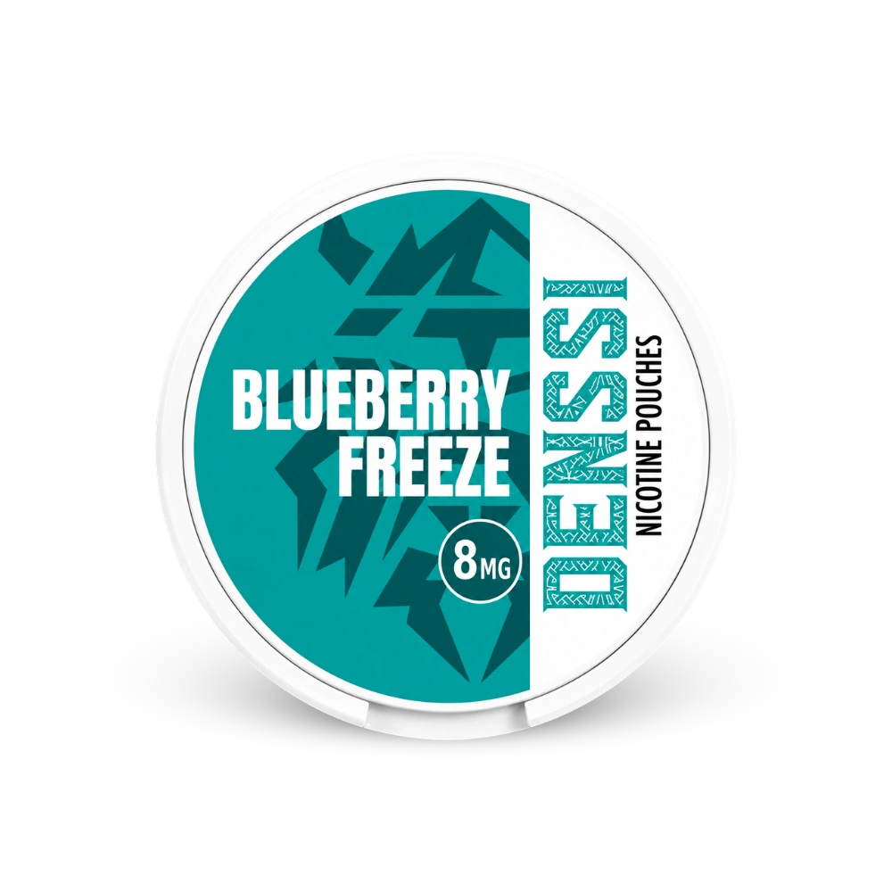 Denssi Blueberry Freeze 8mg – lata de saquinhos de nicotina
