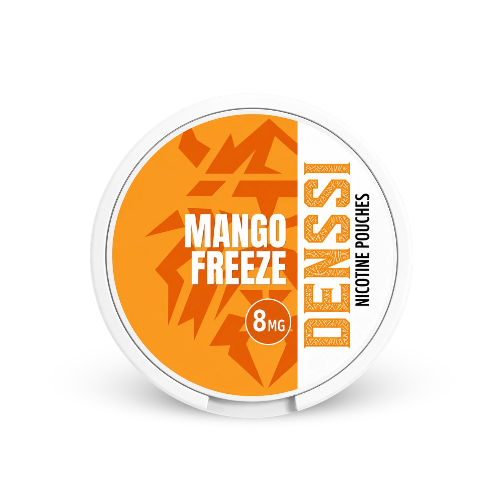 Denssi Mango Freeze 8mg – lata de nicotina em pó