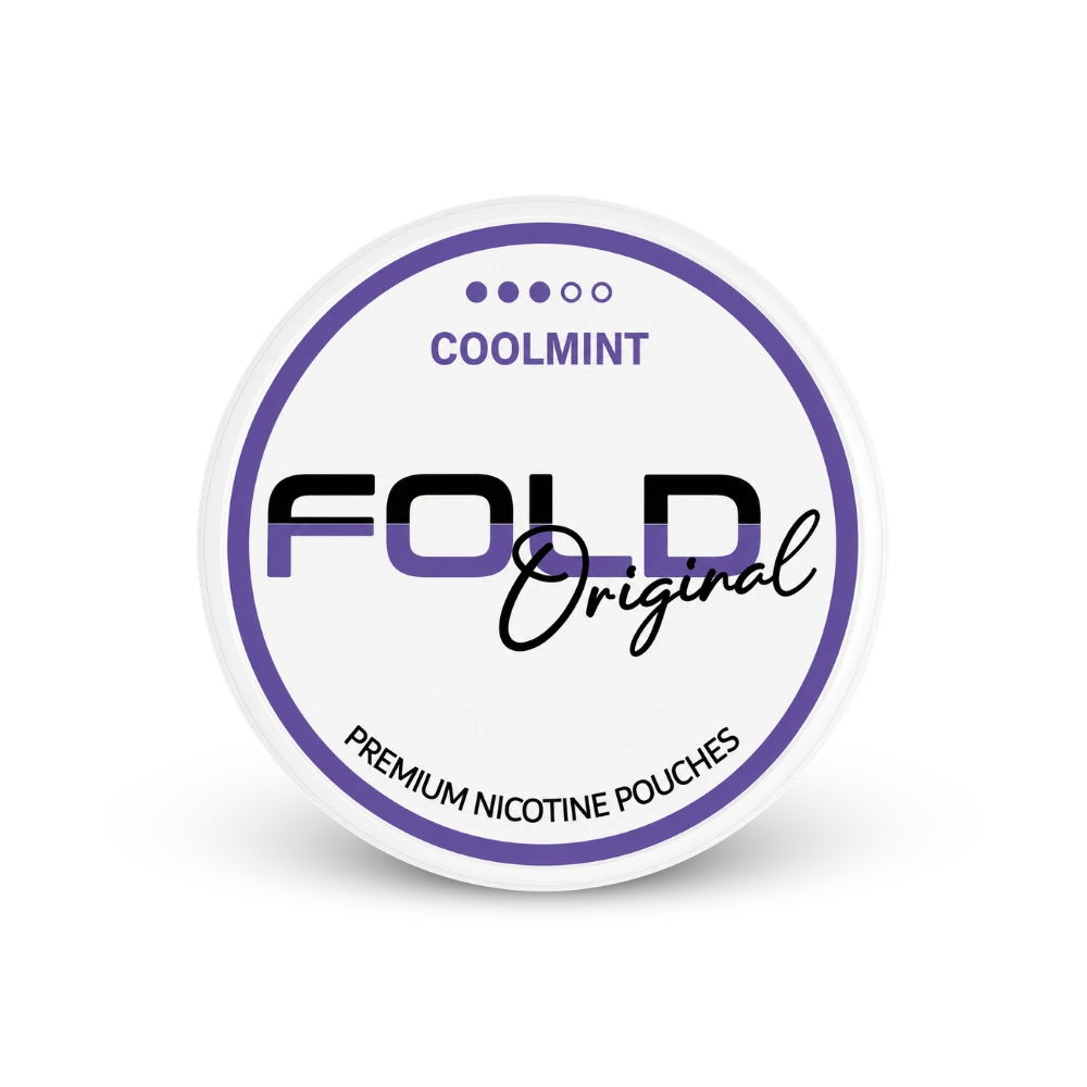 FOLD Coolmint Original – lata de sachês de nicotina
