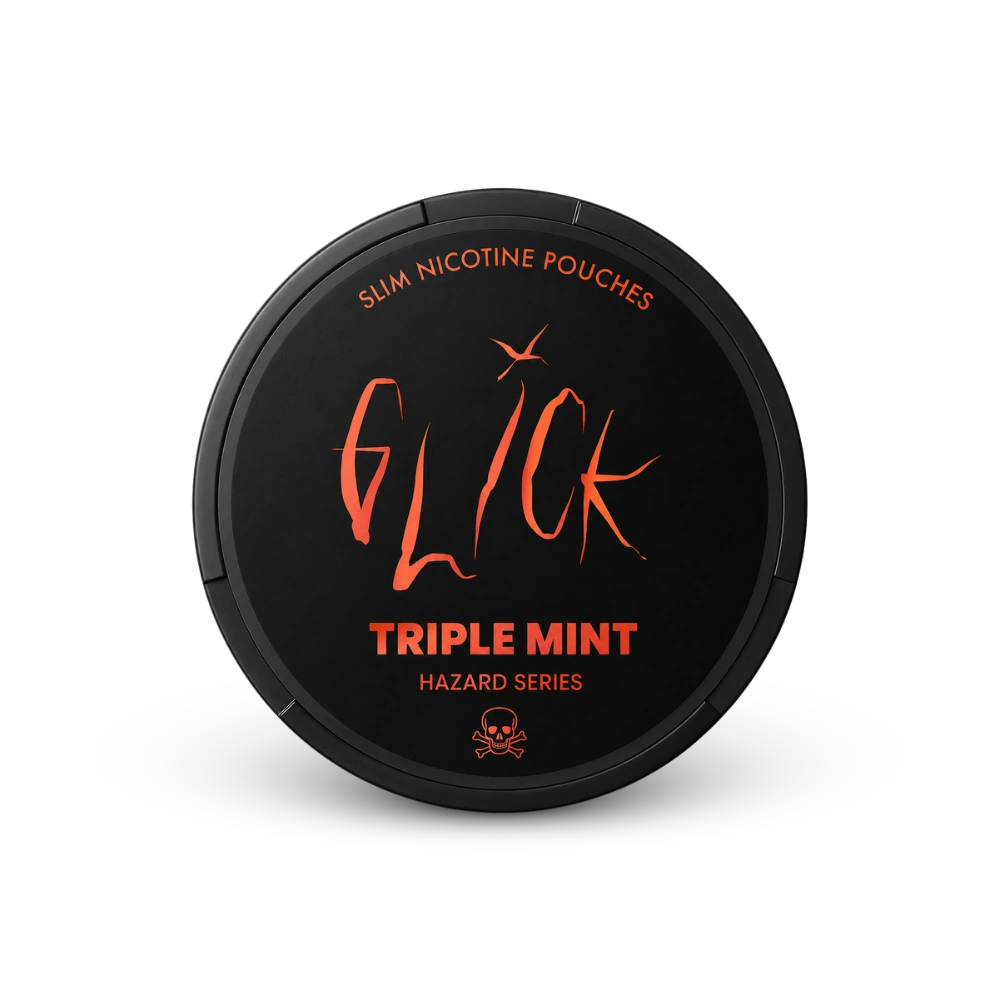 Glick Triple Mint 50mg – lata de sachês de nicotina