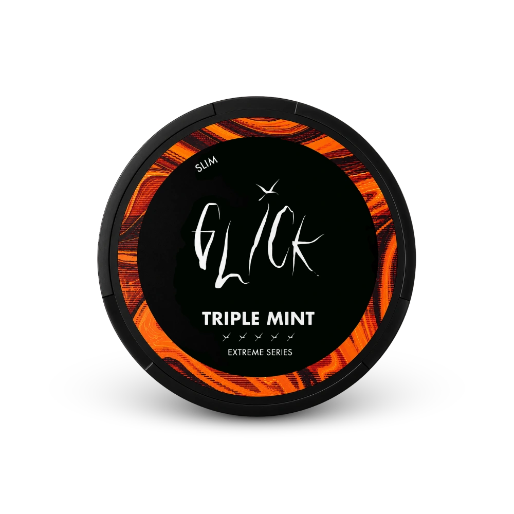 Glick Triple Mint Extreme – lata de saquinhos de nicotina