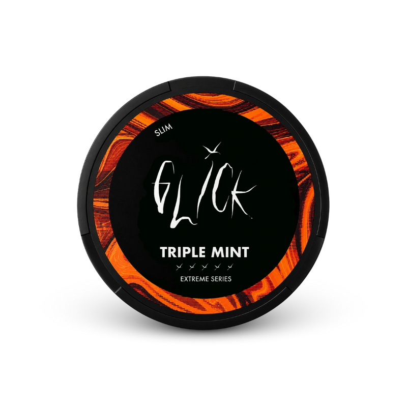 Glick Triple Mint Extreme – lata de saquinhos de nicotina