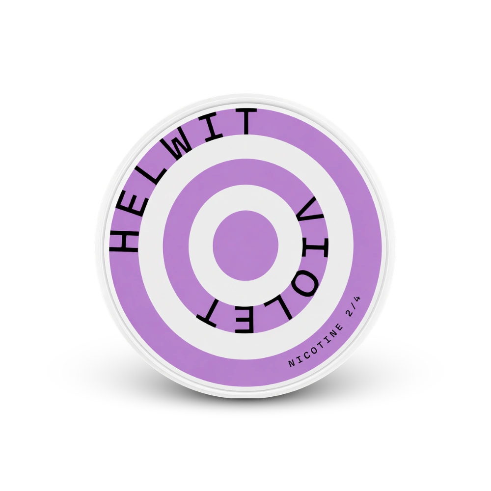 HELWIT Violet Slim – lata de saquinhos de nicotina