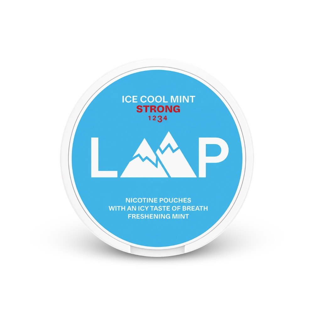 LOOP Ice Cool Mint Strong – lata de almofadinhas de nicotina
