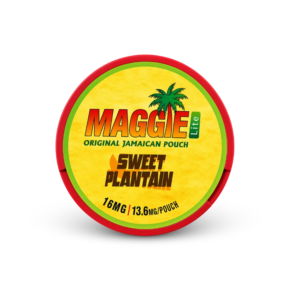 MAGGIE Lite Sweet Plantain – lata de saquinhos de nicotina
