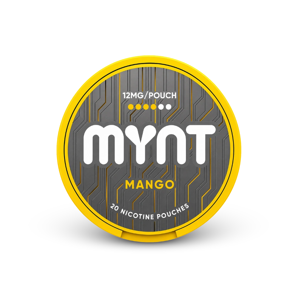 MYNT Mango Slim Medium – lata de bolsas de nicotina