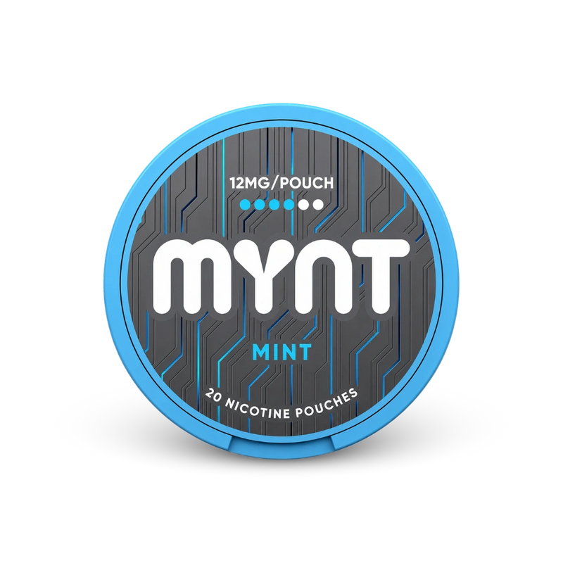 MYNT Mint Slim Medium – lata de sachês de nicotina