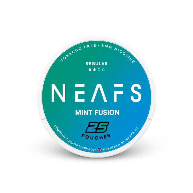 NEAFS Mint Fusion Regular – lata de saquinhos de nicotina