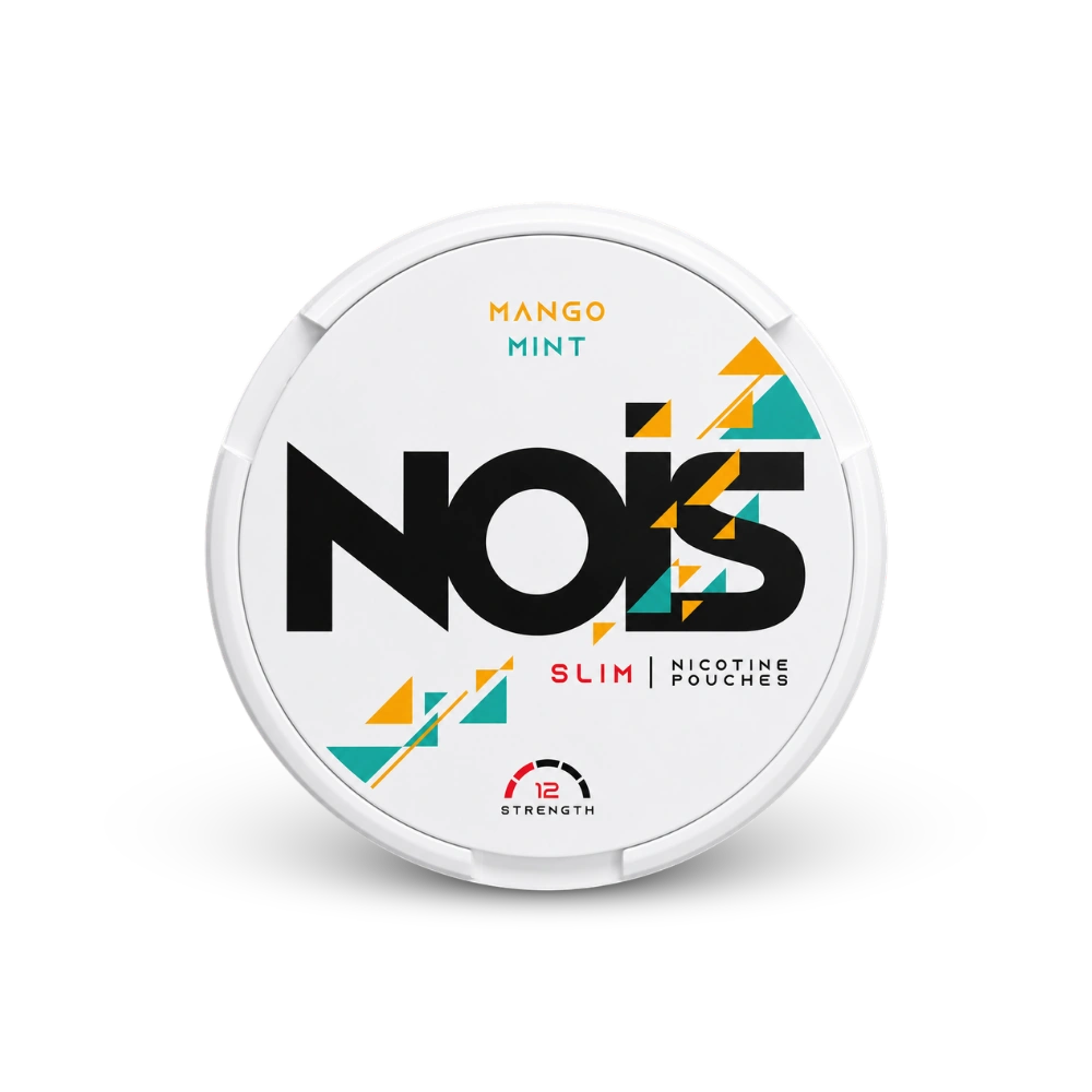 NOIS Mango Mint 12mg – lata de sachês de nicotina