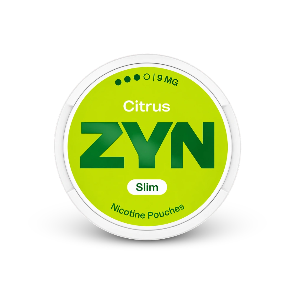 ZYN Citrus Slim S3 – lata de sachês de nicotina