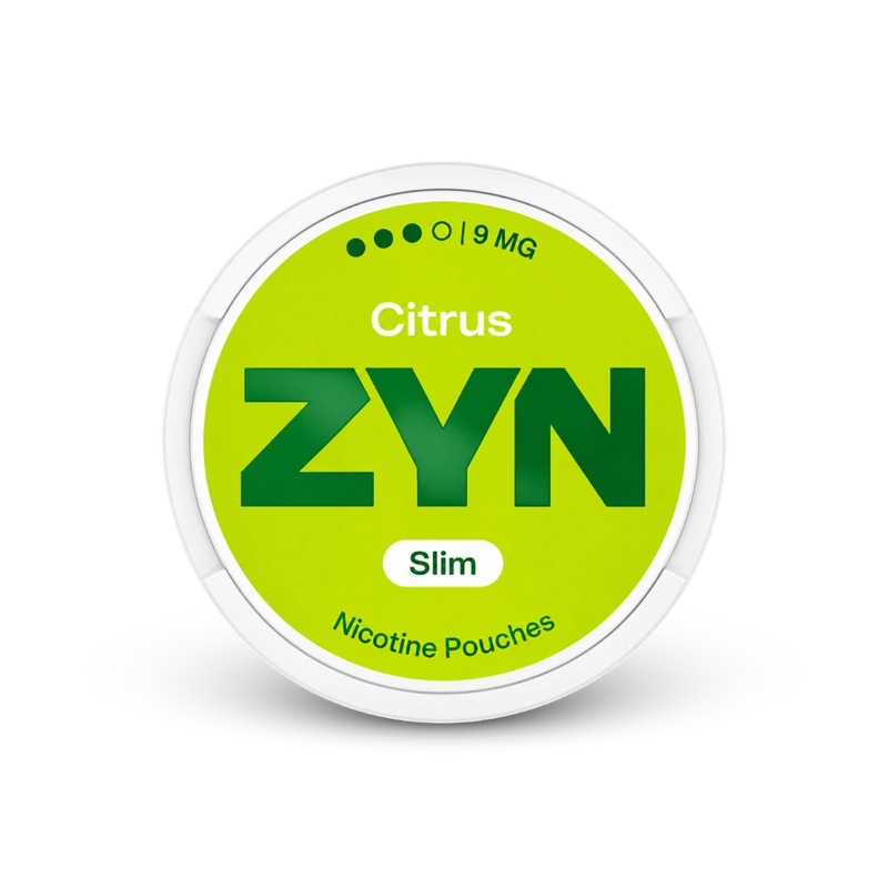 ZYN Citrus Slim S3 – lata de sachês de nicotina