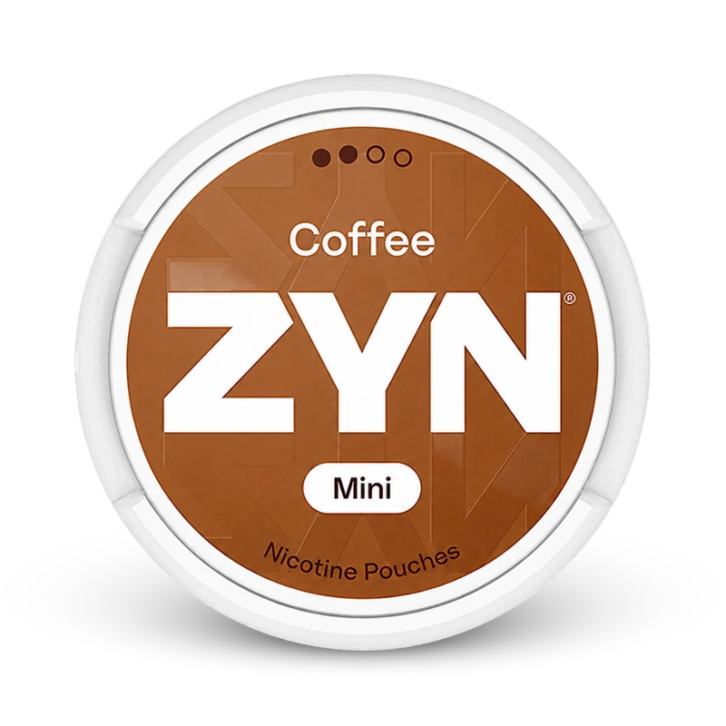 ZYN Coffee Mini Normal – lata de sachês de nicotina
