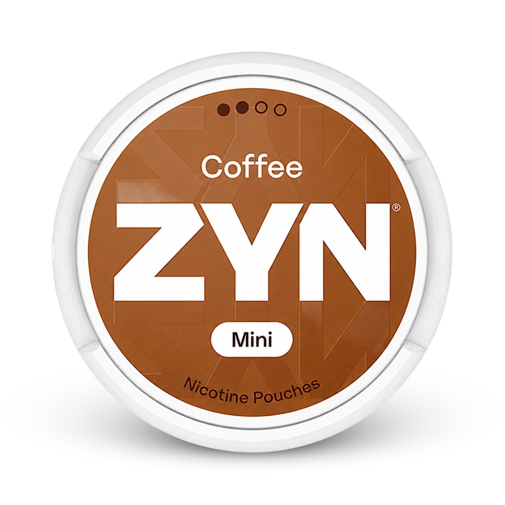 ZYN Coffee Mini Normal – lata de sachês de nicotina