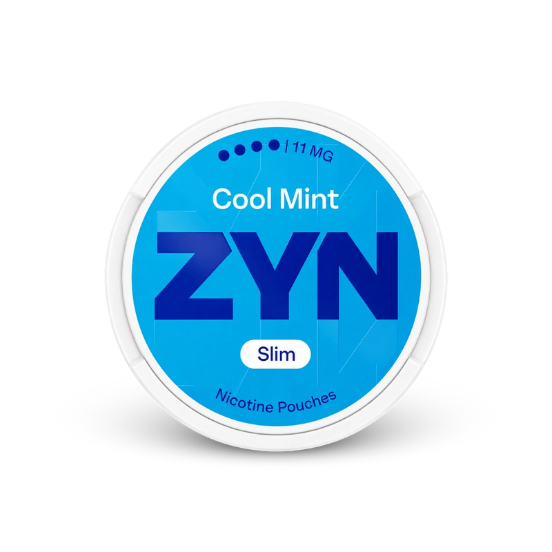 ZYN Cool Mint Slim S4 – lata de sachês de nicotina