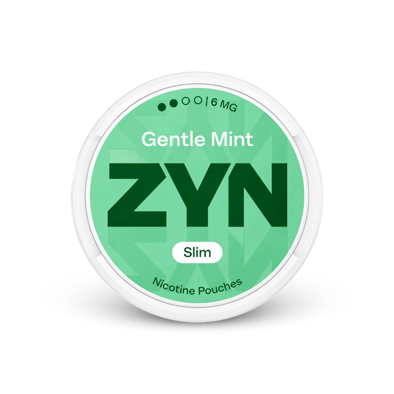 ZYN Gentle Mint Slim S2 – lata de sachês de nicotina