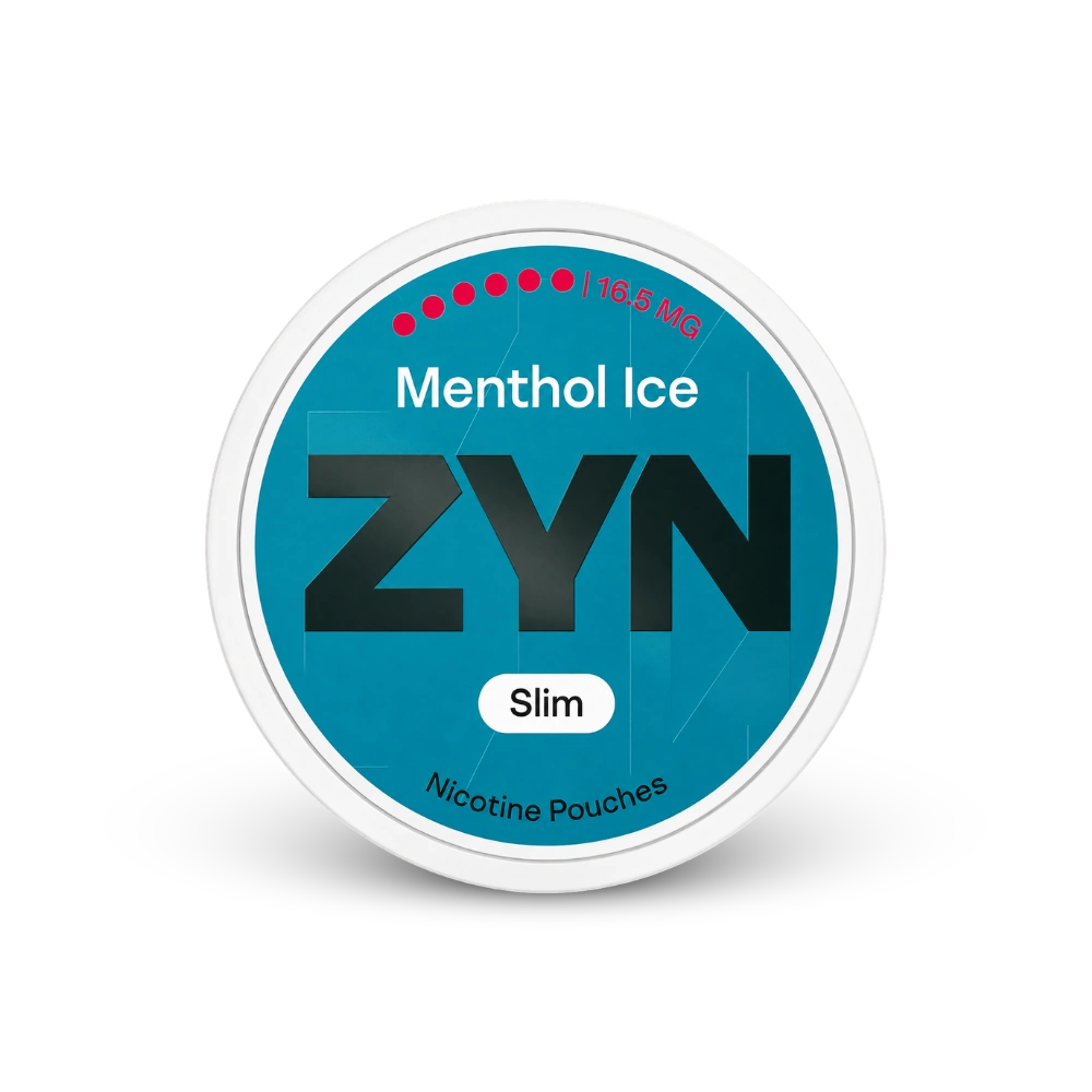 ZYN Menthol Ice Slim S6 – lata de sachês de nicotina