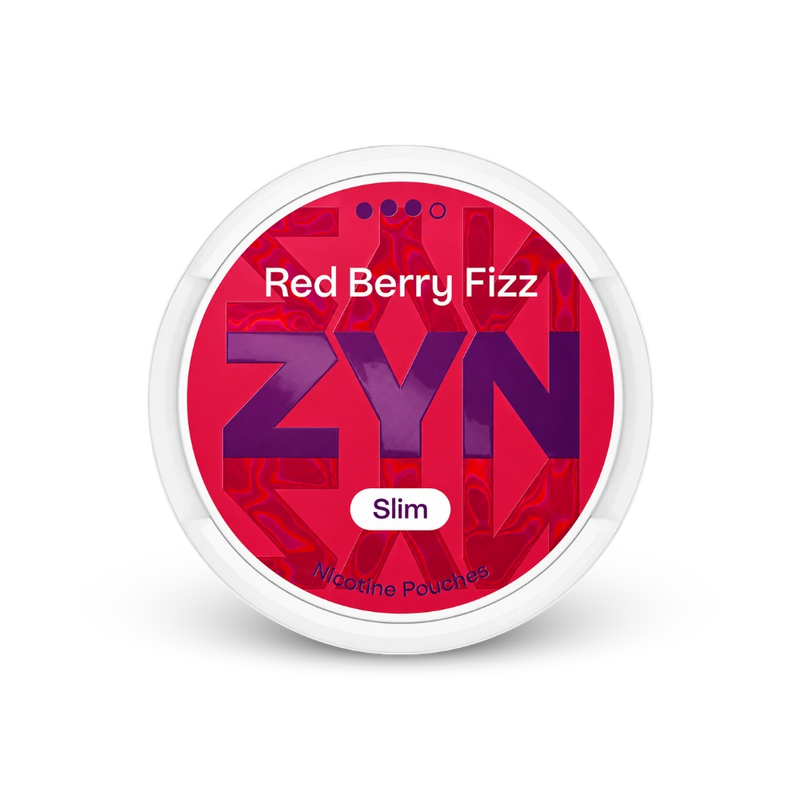ZYN Red Berry Fizz Slim S3 – lata de sachês de nicotina