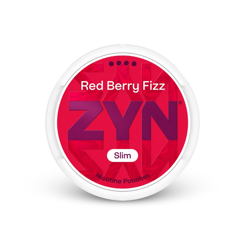 ZYN Red Berry Fizz Slim S4 – lata de saquinhos de nicotina