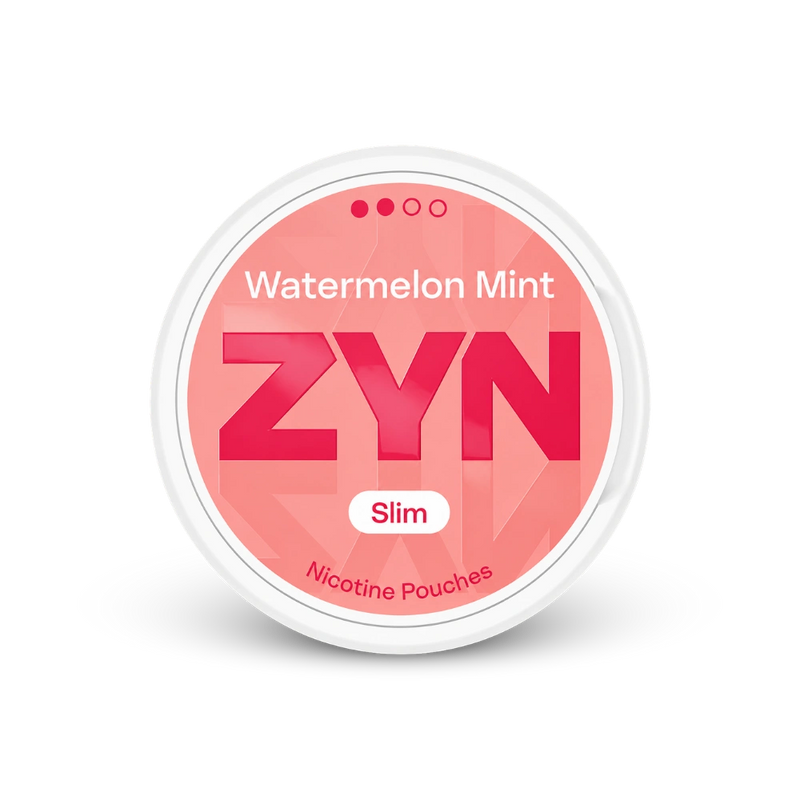 ZYN Watermelon Mint Slim S2 – lata de saquinhos de nicotina