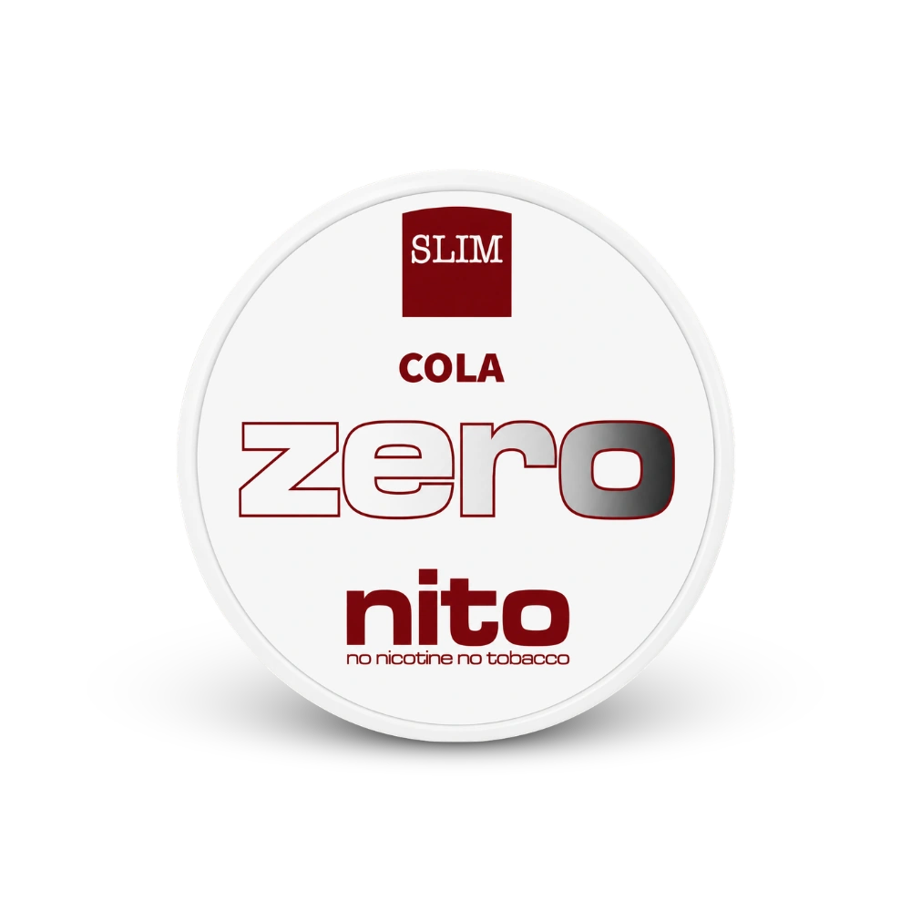Zeronito Cola Slim – lata de saquinhos de nicotina