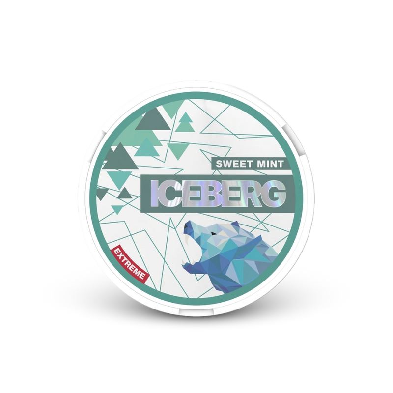 Iceberg Sweet Mint – lata de sachês de nicotina