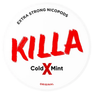 KILLA Cold X Mint – lata de saquinhos de nicotina
