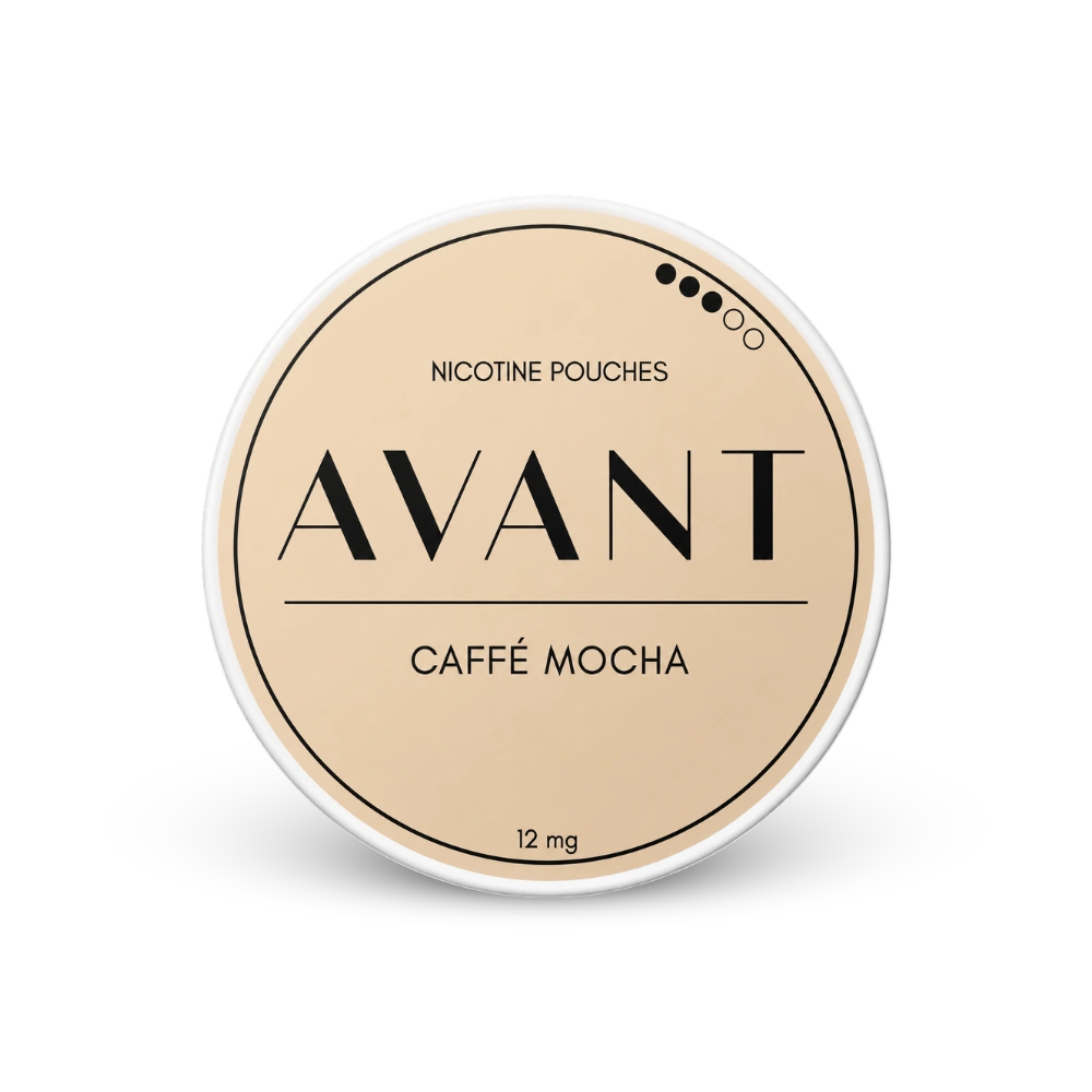 Avant Caffe Mocha Normal – nicotine pouch can