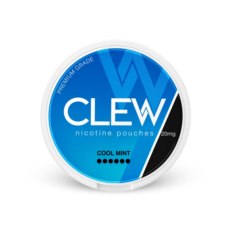CLEW Cool Mint 20mg – lata de sachês de nicotina