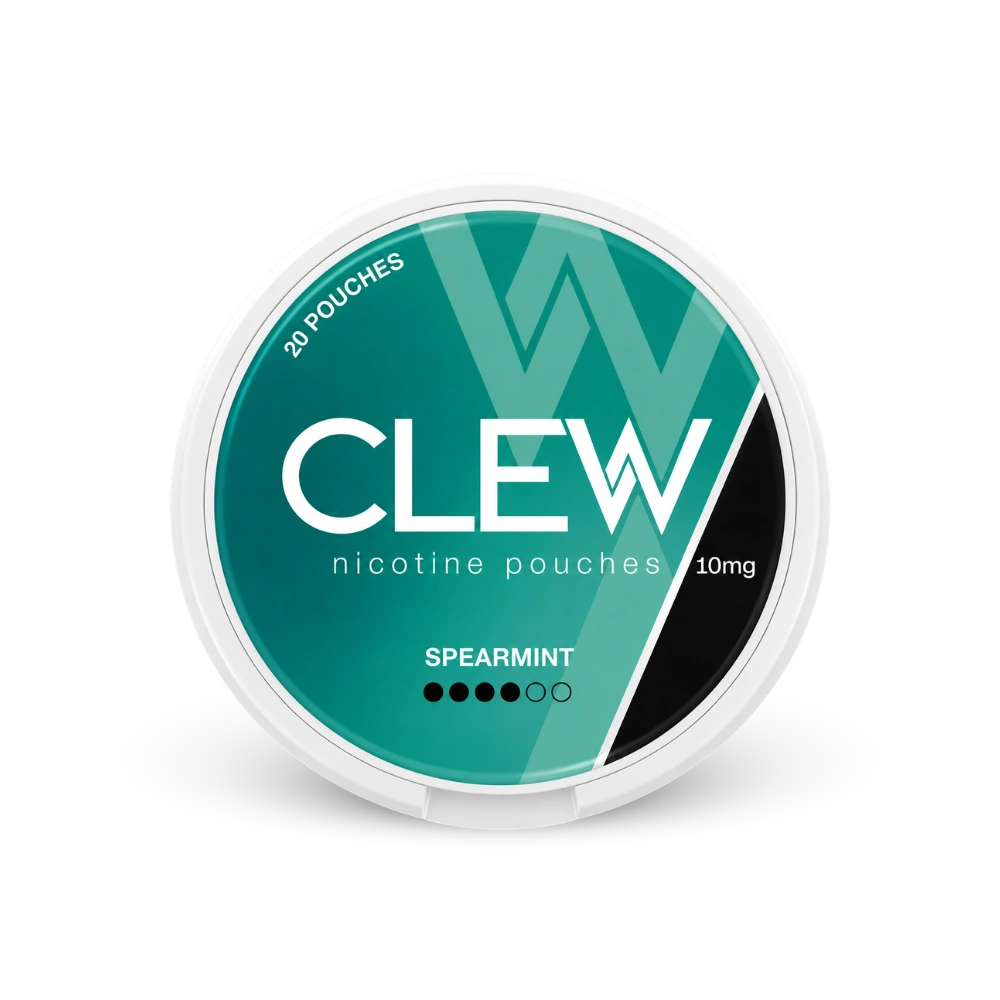 CLEW Spearmint 10mg – lata de sachês de nicotina