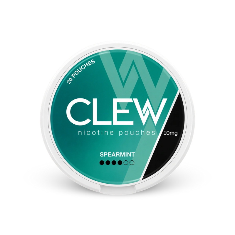 CLEW Spearmint 10mg – lata de sachês de nicotina