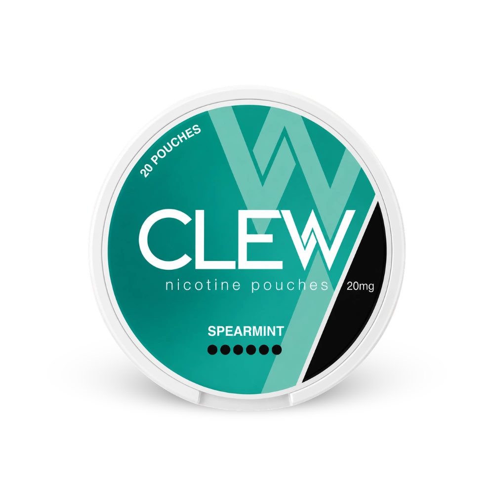 CLEW Spearmint 20mg – lata de sachês de nicotina
