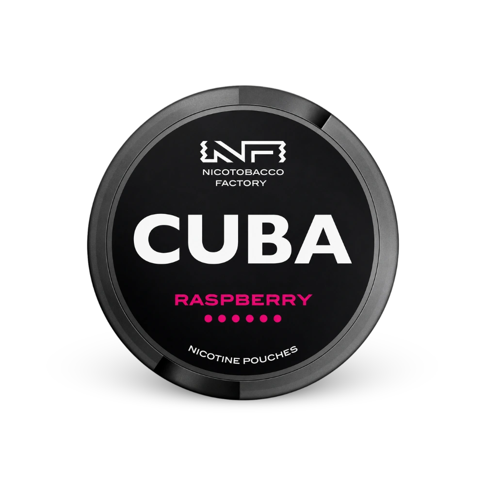 CUBA Black Raspberry – lata de nicotine pouches