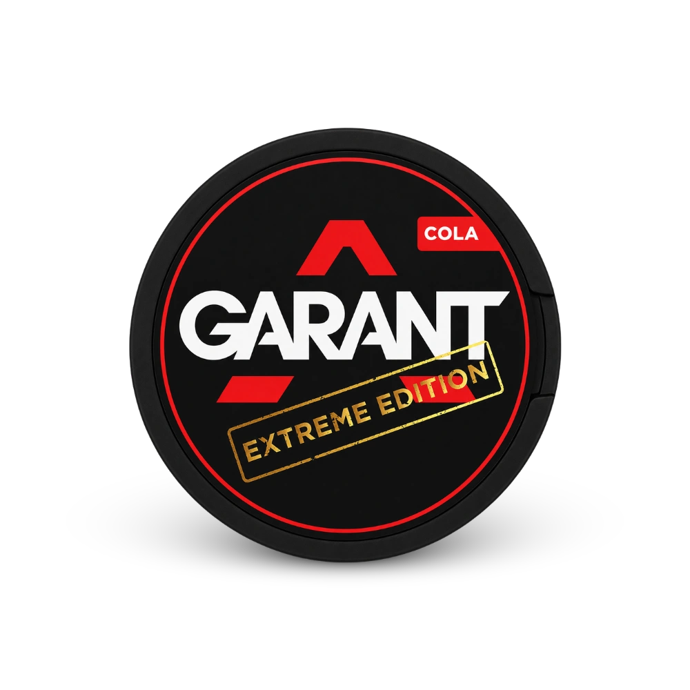 GARANT Cola Extreme – lata de nicotina em pó