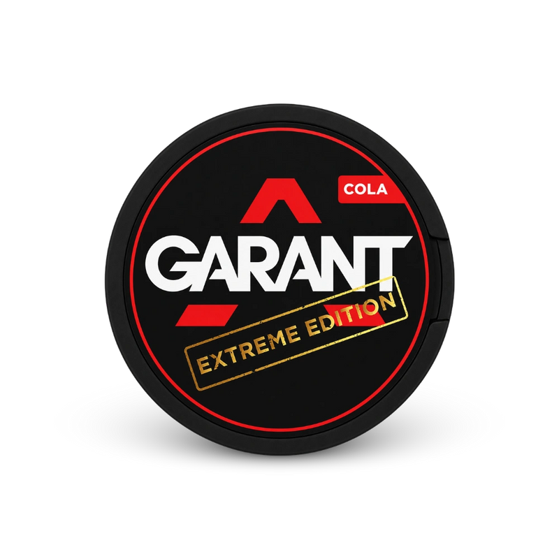 GARANT Cola Extreme – lata de nicotina em pó
