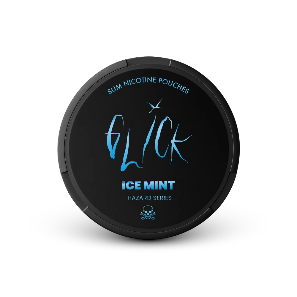 Glick Ice Mint 50mg – lata de sachês de nicotina