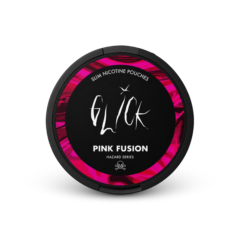 Glick Pink Fusion 50mg – lata de sachês de nicotina