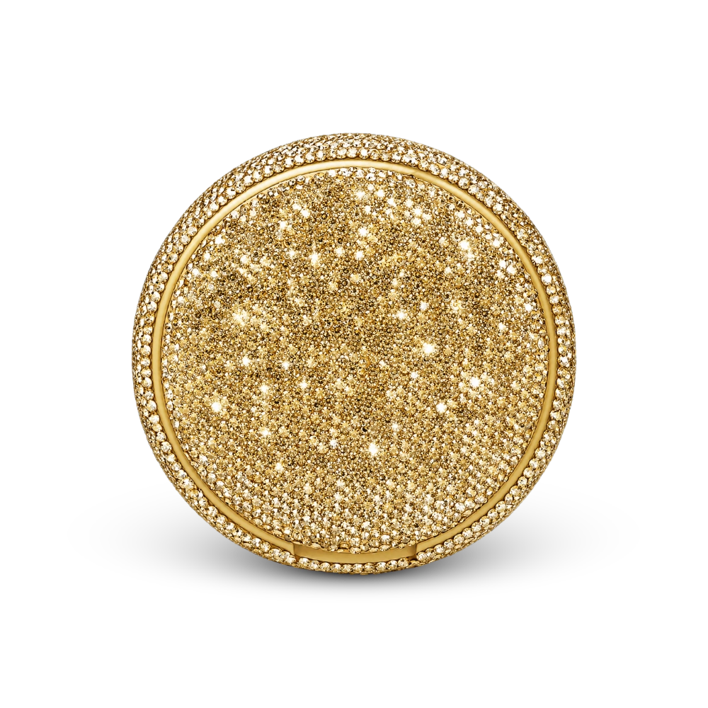 Golden Kelly Glitterdosa – lata de sachês de nicotina