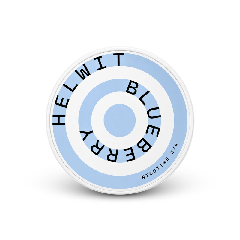HELWIT Blueberry Medium – lata de almofadinhas de nicotina