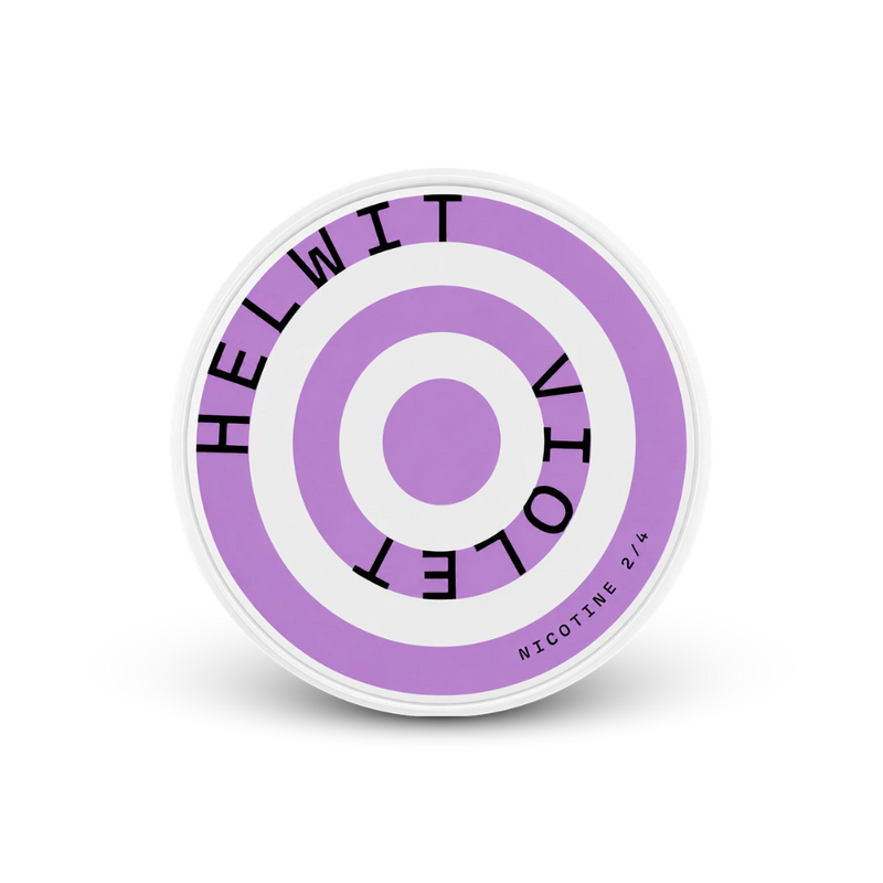 HELWIT Violet Slim – lata de saquinhos de nicotina