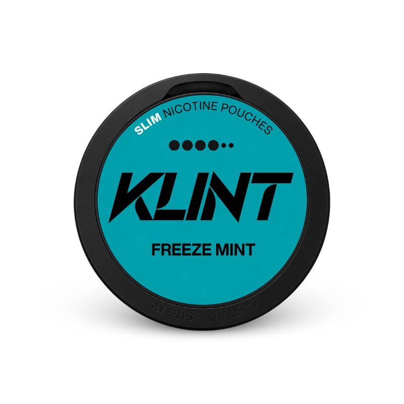 KLINT Freeze Mint #4 – lata de sachês de nicotina