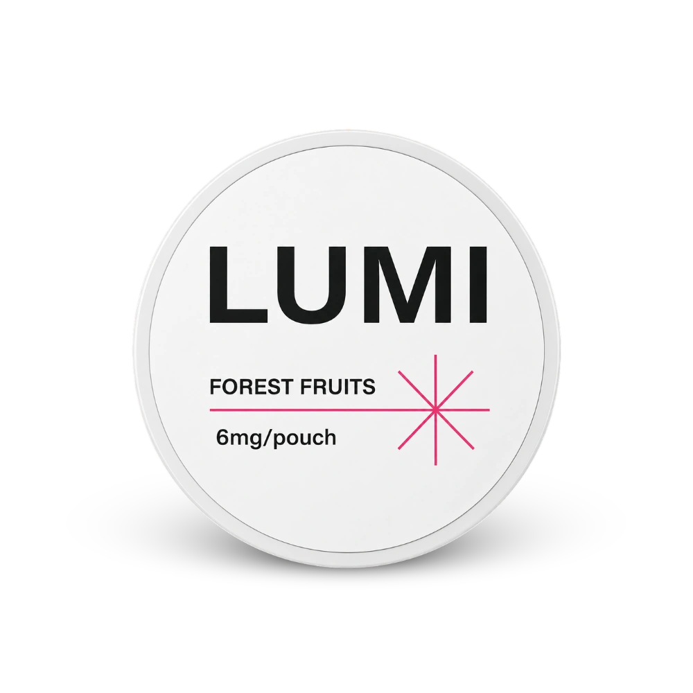 LUMI Forest Fruits 6mg – lata de saquinhos de nicotina