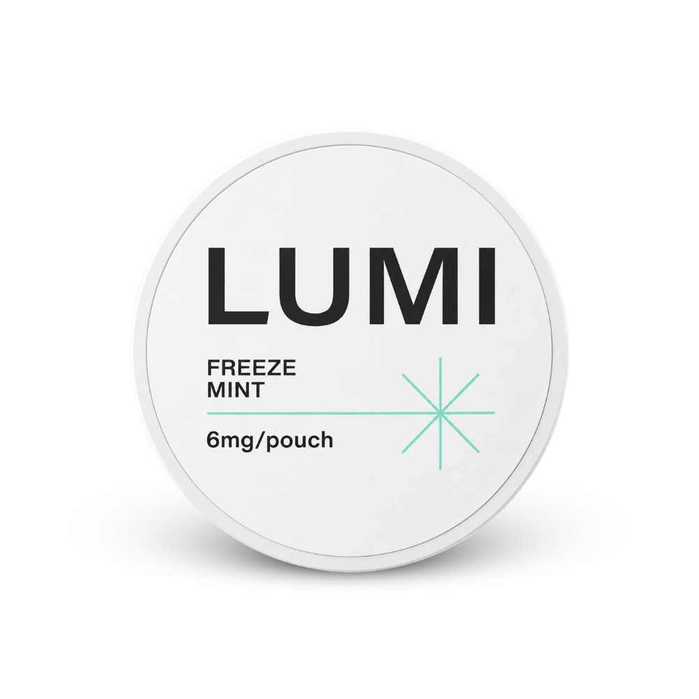 LUMI Freeze Mint 6mg – lata de saquinhos de nicotina