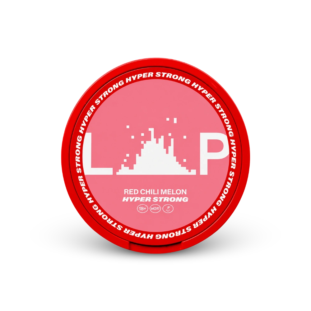 Loop Red Chili Melon Hyper Strong – lata de sachês de nicotina