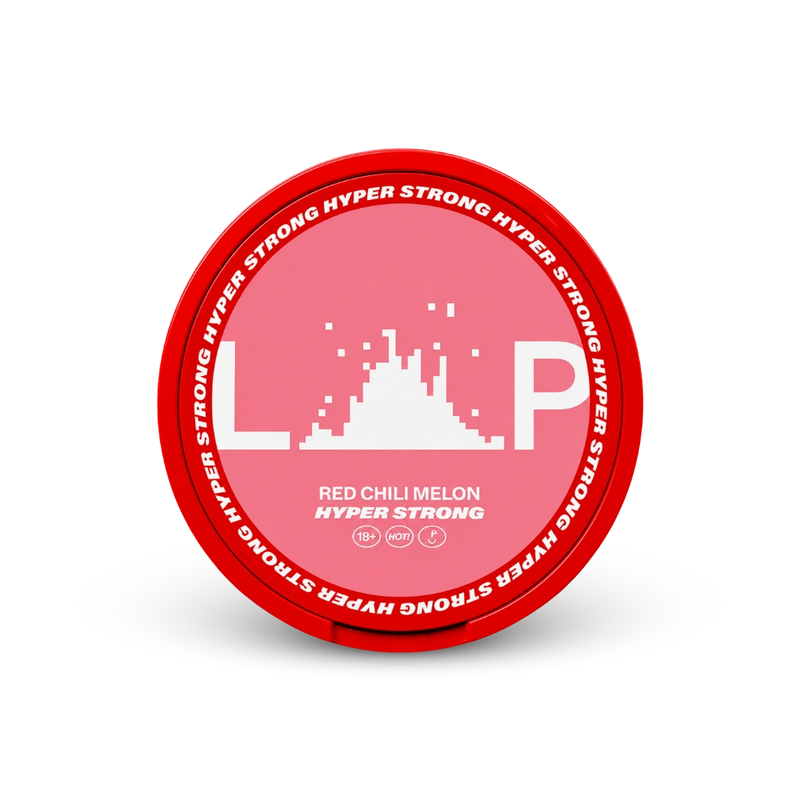 Loop Red Chili Melon Hyper Strong – lata de sachês de nicotina
