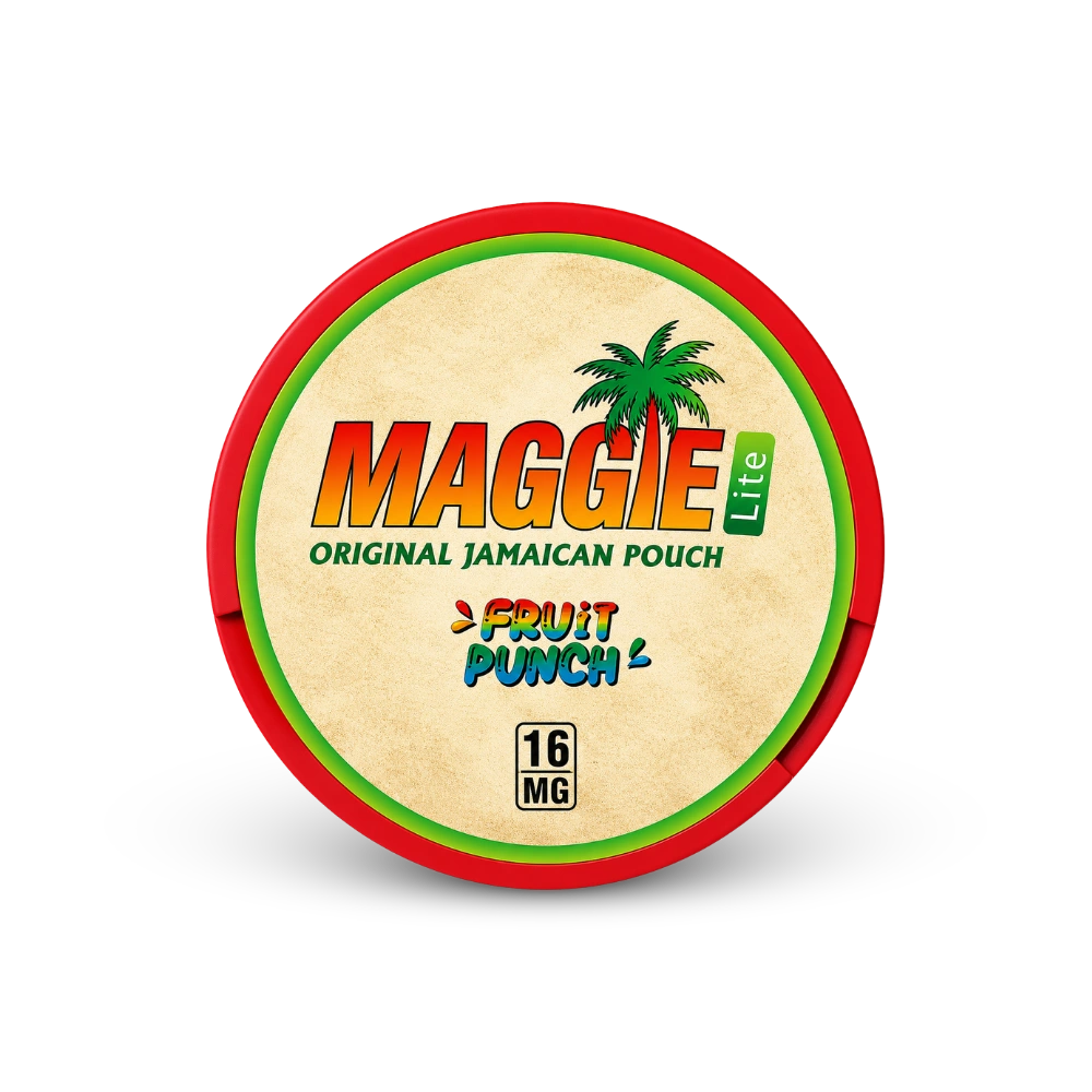 MAGGIE Lite Fruit Punch – lata de bolsas de nicotina