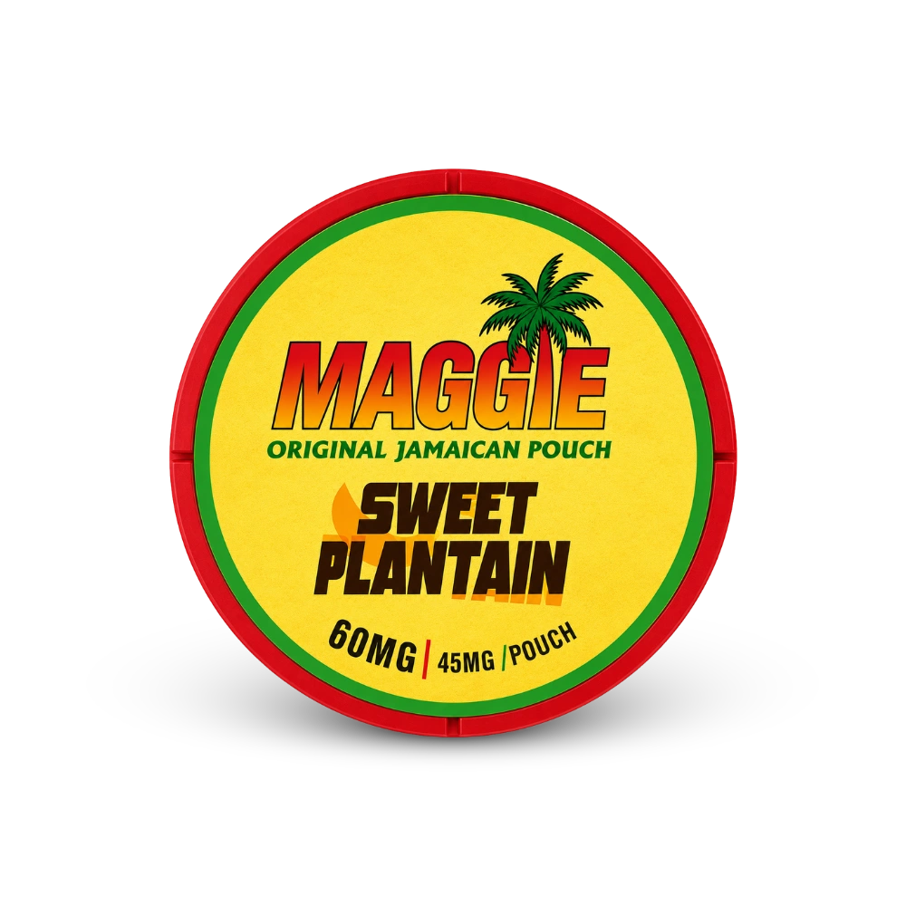 MAGGIE Sweet Plantain 60mg – lata de sachês de nicotina